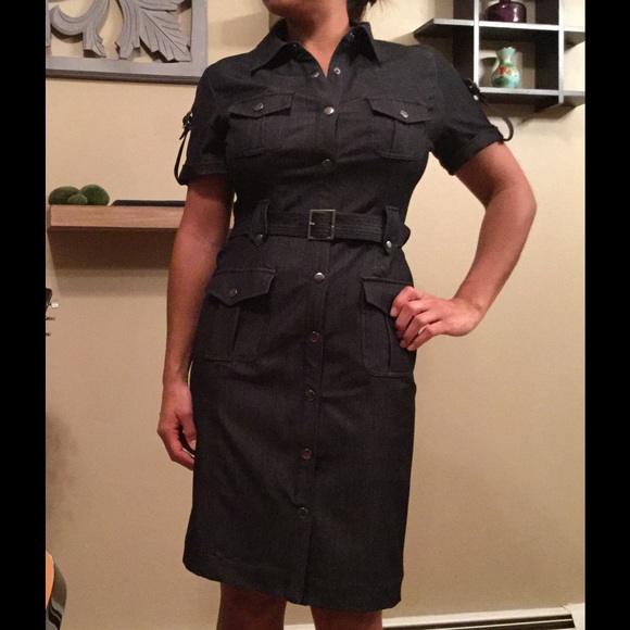 Calvin Klein button down dress - Picture 1 of 3